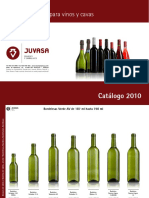 Juvasa Nuevo Envases de Vidrio Botellas de Cristal para Vinos y Cavas 2010