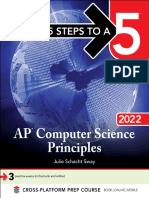 5 Steps To A 5 AP Computer Science Principles 2022 (Julie Schacht Sway)