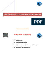 Chapitre 1 Introduction À La Structure Des Ordinate