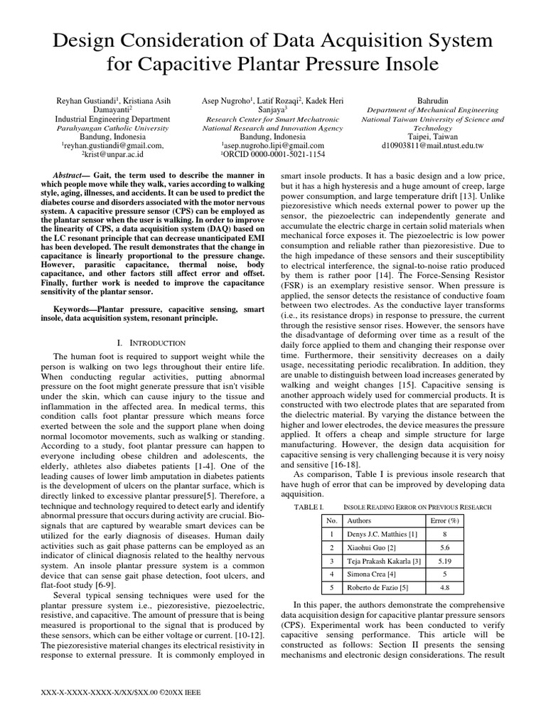 (IEEE Format) Design Consideration A Low-Cost Capacitive Sensor For ...