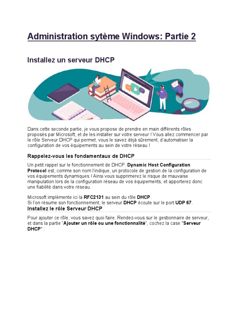 Partie2 - Administration Système Windows | PDF | Système de noms de ...