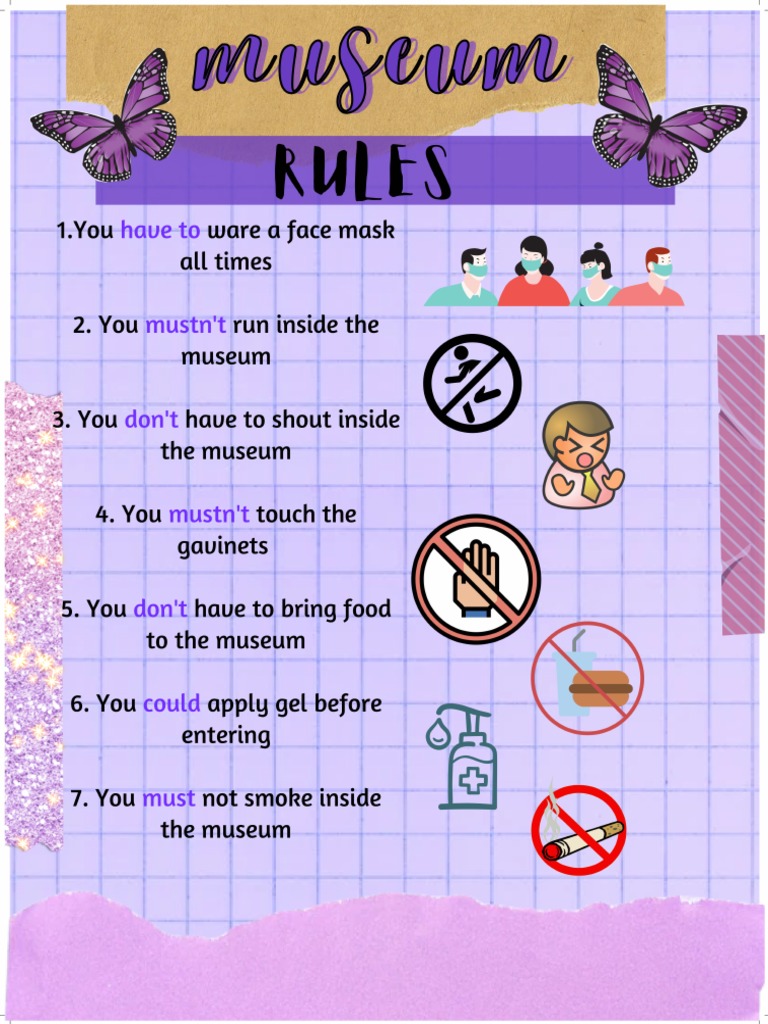 Museum Rules PDF