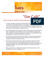 Om Cafe for Non-Violence