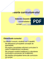 Teoria Curriculum Ului