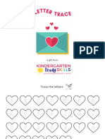 Vday Freebies Day 7 KRS Letter Trace