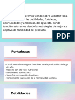 Matriz Foda Evaluación de Riesgos en El Comercio Internacional