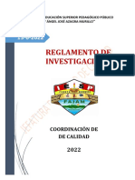 Reglamento de Investigacion 2022 APROBADO