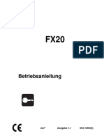 German FX20 Operator's (ID0239335 - 01 - SVC)