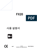 Korean FX20 Operator's (ID0574838_01_SVC)