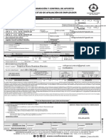 Formulario CCF para Firma