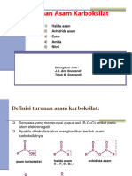 Turunan Asam Karboksilat