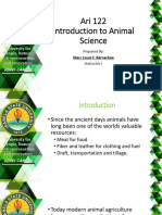 Introduction to Animal Science