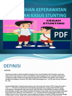 Asuhan Keperawatan Dengan Kasus Stunting