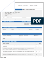Formulir Izin Kerja / Permit To Work: Permit No: PTW-ROM-SBFM-SNY-2023-0135051