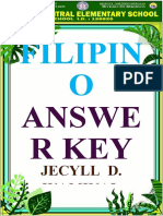 Answer Key Cover Pages