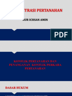 1konfilik Pertanahan Dan Penanganan Sengketa Konfik Pertanahan