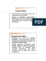 Doubly reinforced concrete beam design and analysis