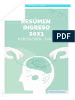 Resumen Ingreso Psicoacademia 2023