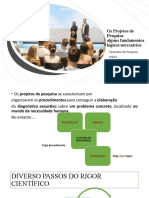 Fundamentos lógicos dos projetos de pesquisa