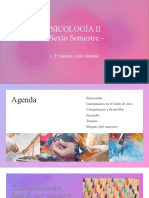 PSICOLOGÍA II, Presentacion