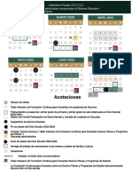 Calendario SEP