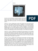 Maxillary Teeth Radiographic Interpretation