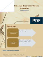 Materi Sosiologi Kelas XII. Kearifan Lokal Dan Pemberdayaan Komunitas (Kurikulum 2013) Bagian 2