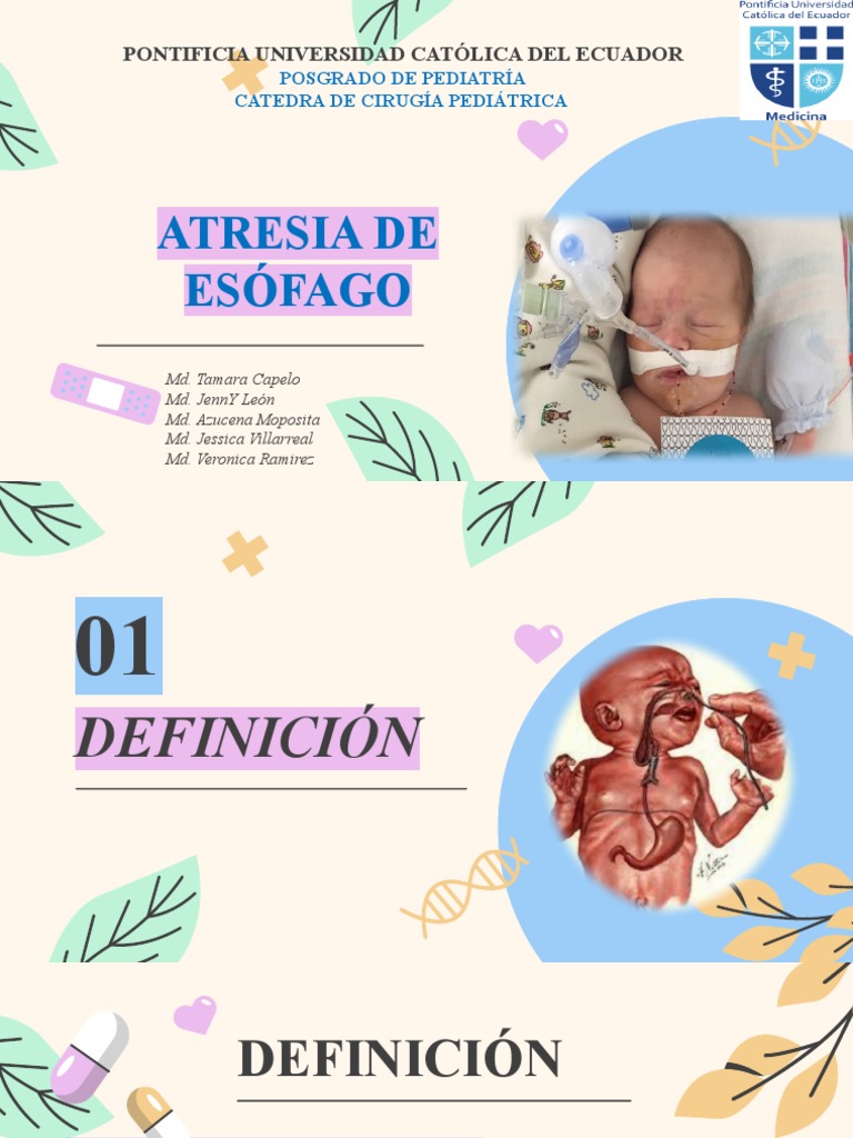 Atresia de Esofago Mas Caso PDF