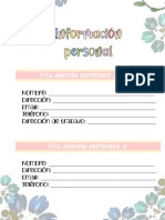 Agenda Perpetua Colorida - PDF Versión 1