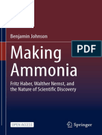 Making Ammonia Fritz Haber, Walther Nernst, and The Nature of Scientific Discovery (Benjamin Johnson)