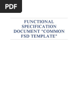 FSD Template ENG