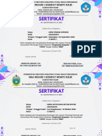 Sertifikat Lulus TIK 2022 X