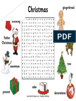 Christmas Wordsearch 1 Uk