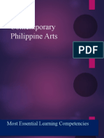 Modern Philippine Arts and Contemporary Characteristics
