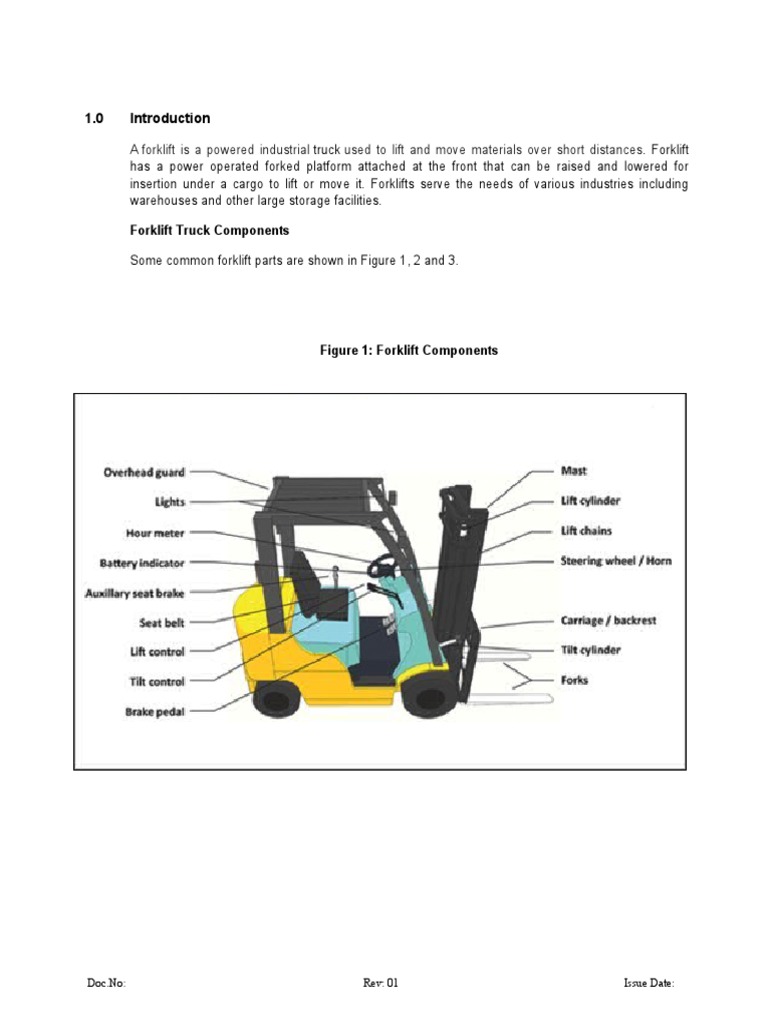 Forklift Examination and Testing Guide | PDF | Forklift ...
