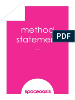 Method Statement Format