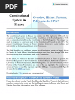 Constitutional System in France Overview History Features Polity Notes For Upsc 3d218fca