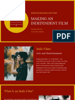 Indie Filmmaking Lecture