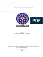 Aspek Biokimia Saliva Pada Karies Gigi: Oleh: Drg. I Gusti Agung Sri Pradnyani, M.Biomed