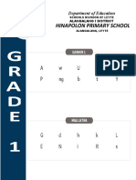 CRLA-Learner Sheet Grade 1-3