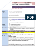 UbD Lesson Plan Template - External Assessment Data