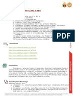 Lesson 5 - Pregnancy and Prenatal Care