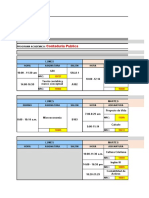 Horario Contaduria 2022 2