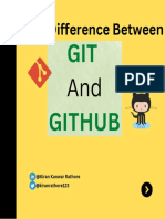 Difference B - W Git and GitHub