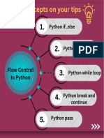 Python flow control concepts