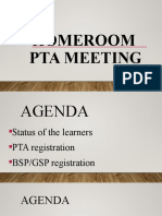 Homeroom Pta Meeting