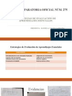 Estrategias de Evalucion de Aprendizajes Esenciales - Desarrollo Del Pensamiento