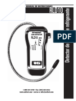 Detector de Fugas RLD10 Manual - ES