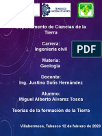 Teorías de La Formación de La Tierra