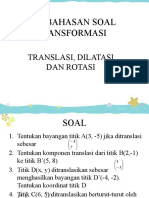 Pembahasan Soal Transformasi